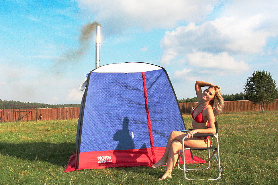 WHAT IS THE DIFFERENCE BETWEEN A WINTER TENT AND A MOBILE SAUNA?